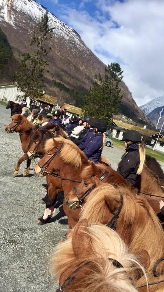 Vestri ridetur langs Bondalselva