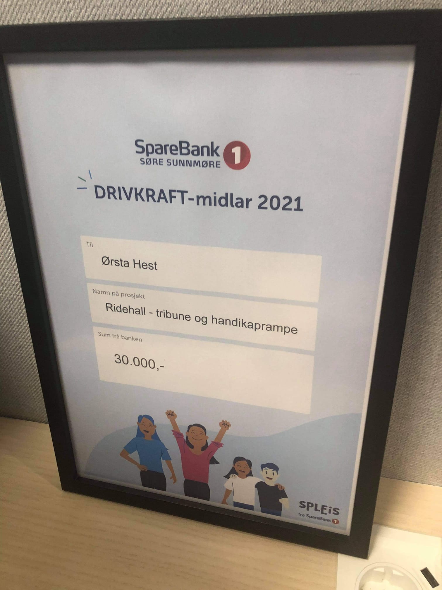 DRIVKRAFT-midlar frå Sparebank1 Søre Sunnmøre