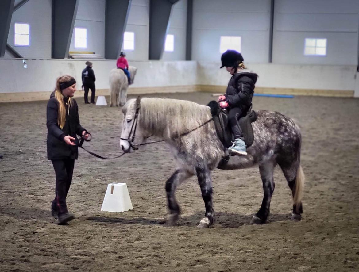 Vellykka med ridekurs for barn